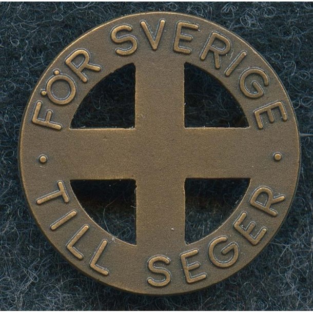 Swedish NS member's prototype badge