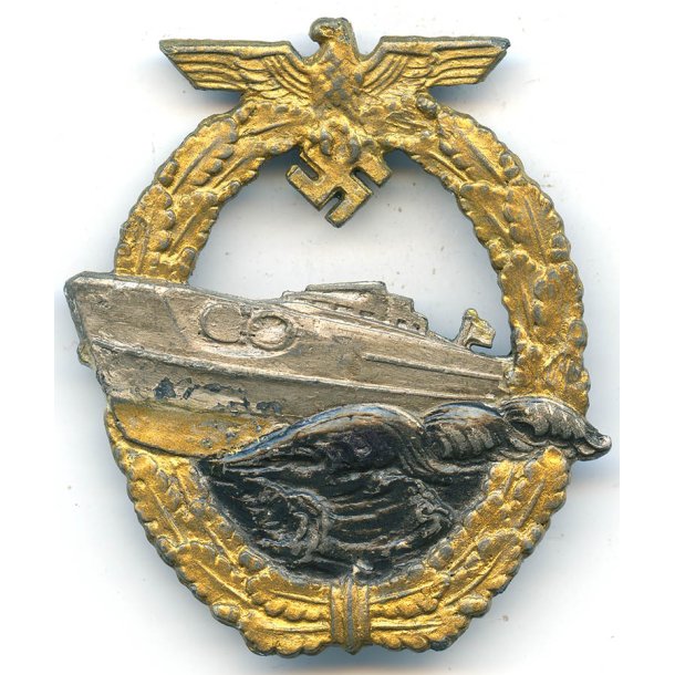 Kriegsmarine E-boat/Schnellboot badge  'Schwerin'