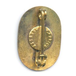 RAD Golden 'Arbeits Dank' honor badge 'H. Aurich'