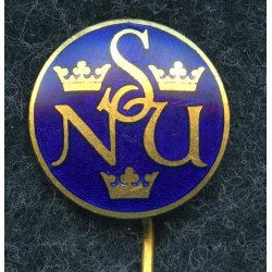 Swedish WW2 NS SNU Members badge