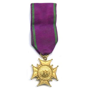 Swedish Grand Order Of The Amaranth; Gold Grade Medal