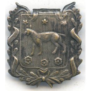 Finnish WW1 Hme (Tavastia) Infantry battalion unit badge
