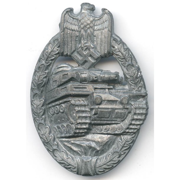 Panzer Assault Badge  in Silver 'S&H'
