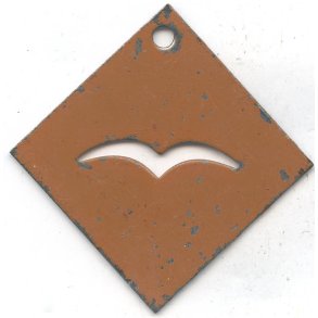 Luftwaffe cable ID tag 'Flugmeldedienst'