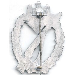 German WW2 Infantry assault badge in Silver 'Steinhauer&amp; L�ck' 