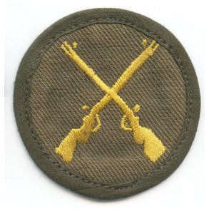 German WW2 Weapons maintenance sergeant's Afrikakorps/Tropical sleeve badge