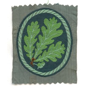 German WW2 Army J�ger's Sleeve Badge