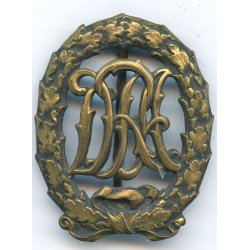 DRA sportsbadge in bronze 'H Wernstein' - German WW1-2 Awards ...