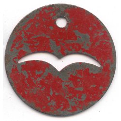 Luftwaffe cable ID tag 'Flugmeldedienst'