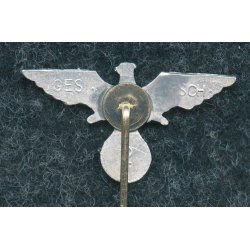 German WW2 NS-RKB member's eagle lapel pin '2'