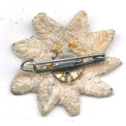 German WW2 Edelweiss badge