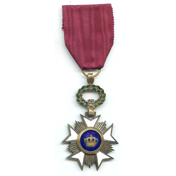 Belgian WW2 Order of the Crown, Knight Grade