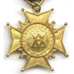 Swedish Grand Order Of The Amaranth; Gold Grade Medal