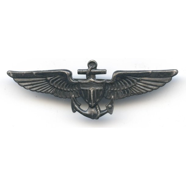 US WW2 Navy Aviator aircrew wing badge