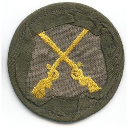 German WW2 Weapons maintenance sergeant's Afrikakorps/Tropical sleeve badge