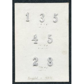 German WW2 Assmann Salesman's sample board