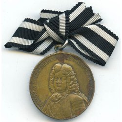 German WW1 Prussian Infantry Regiment "Graf Barfuss" (4. Westflisches No. 17) Commemorative Medal 