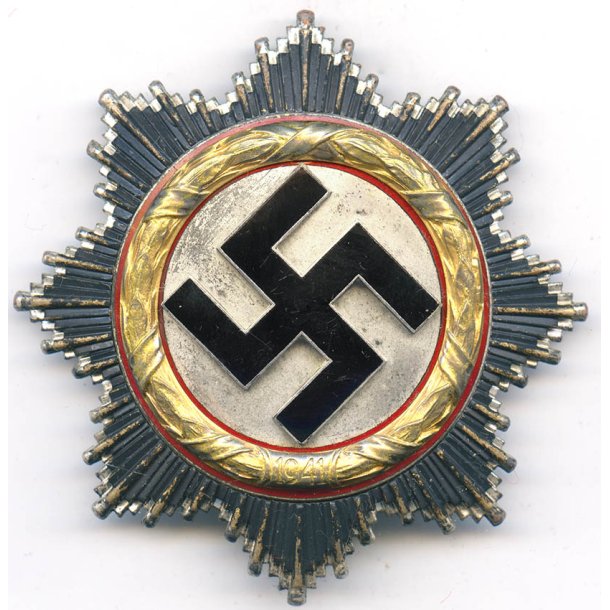 German WW2 German Cross in gold '20'