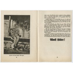 AH, German Worker and Front Soldier - Kampfschrift no9 1932