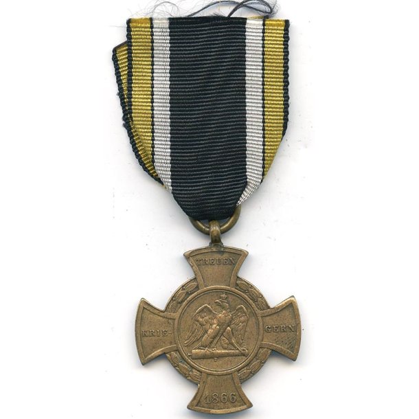 German Prussian 1866 Treuen Kriegern cross - German WW1-2 Awards ...