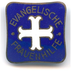 German WW2 Evangelische Frauenhilfe member's badge