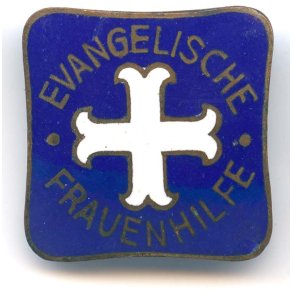 German WW2 Evangelische Frauenhilfe member's badge