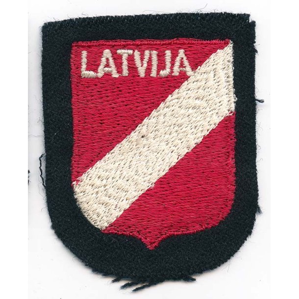 Waffen-SS Latvian volunteer's sleeve shield