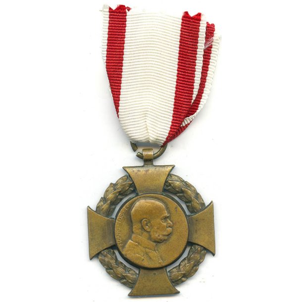 Austrian-Hungarian Crown Jubilee Cross  1848-1908