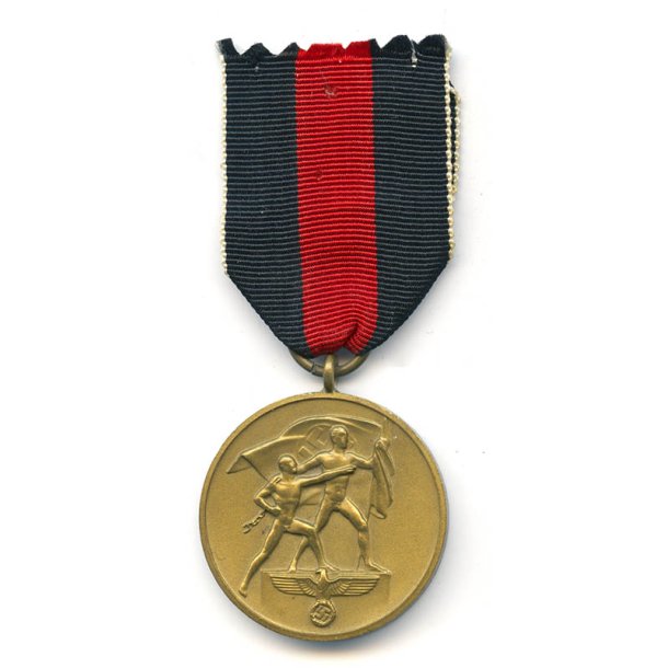 German WW2 October 1st 1938 Commemorative Medal