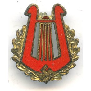 German WW2 Reichsverband fr Volksmusik (RfV) member's badge