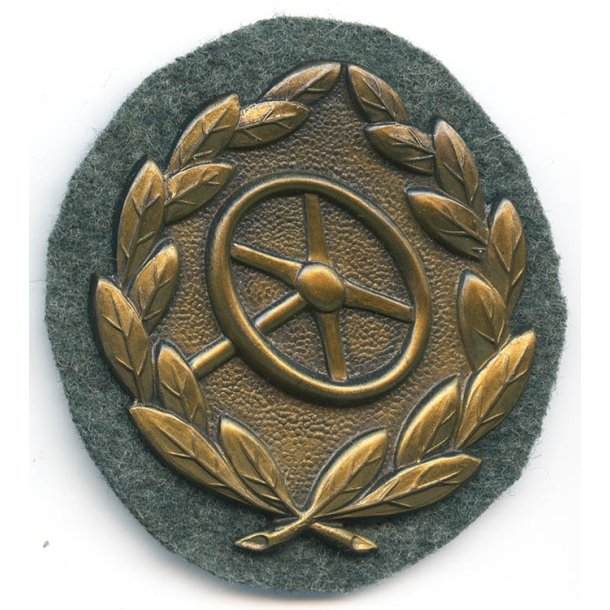  German WW2 Wehrmacht Driver's Proficiency Badge in Bronze