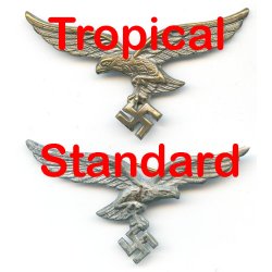 German WW2 Luftwaffe Tropical pith helmet eagle