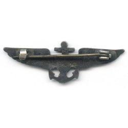 US WW2 Navy Aviator aircrew wing badge