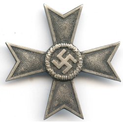 German WW2 War merit cross 1 cl 1939 with swords '1'