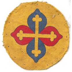 British early postwar Wessex Garrison Formation Badge