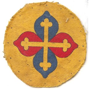 British early postwar Wessex Garrison Formation Badge