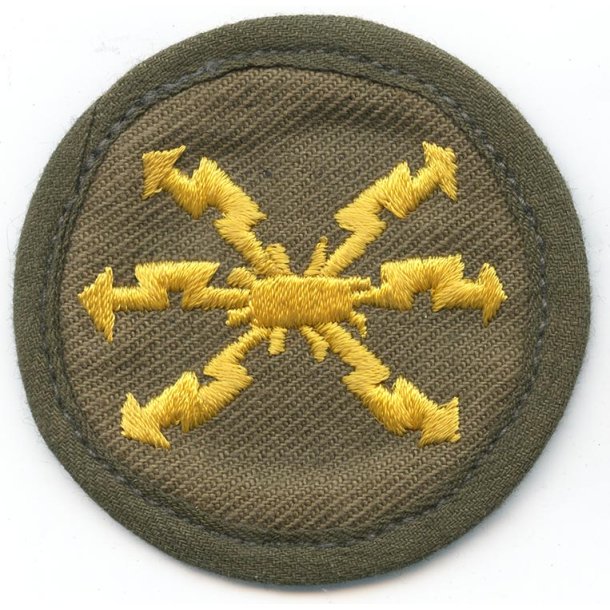 German WW2 Radio operator Afrikakorps/Tropical sleeve badge