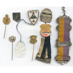 German WW1-2 Veteran association badges and pins