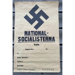 Swedish WW2 NS SNSP meeting poster