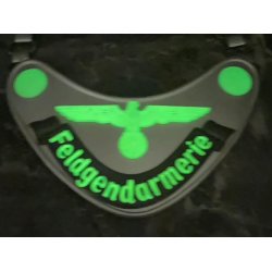German WW2 Feldgendarmerie gorget