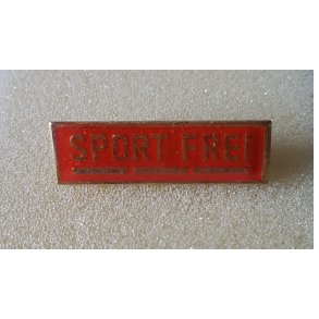 DDR, MfS Stasi Identification pin