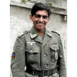 German-Russian WW2 Army Aserbaidschan volunteer's sleeve shield