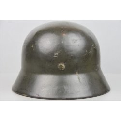 German WW2 Double decal Army M35 helmet - published
