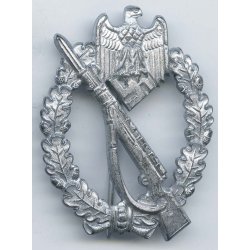 German WW2 Infantry assault badge in Silver 'Steinhauer&amp; L�ck' 