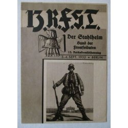 German WW2 Stahlhelmbund "13. R.F.S.T. Berlin" badge