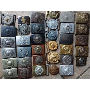 German WW1-2 Belt buckles
